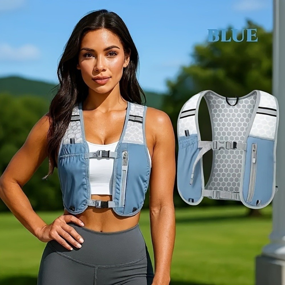 Reflective Vest Cycling - سترة جري مقاومة للماء مصنوعة من