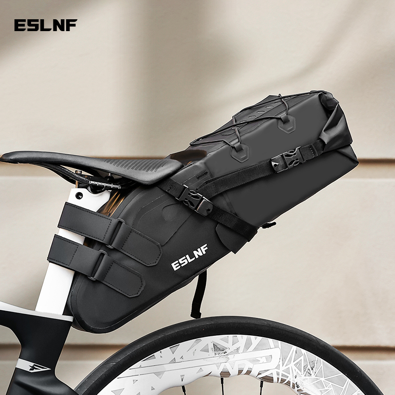 Commuter Biking - حقيبة دراجة هوائية عاكسة للضوء ومقاومة