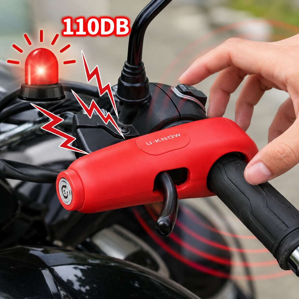 Commuter Bike Lock - قفل إنذار للدراجات النارية بقوة 110
