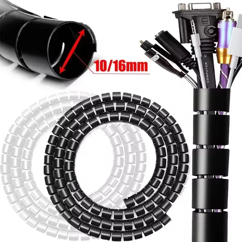 Cable Lock Flexible - 2 متر/1 متر مرنة دوامة سلك