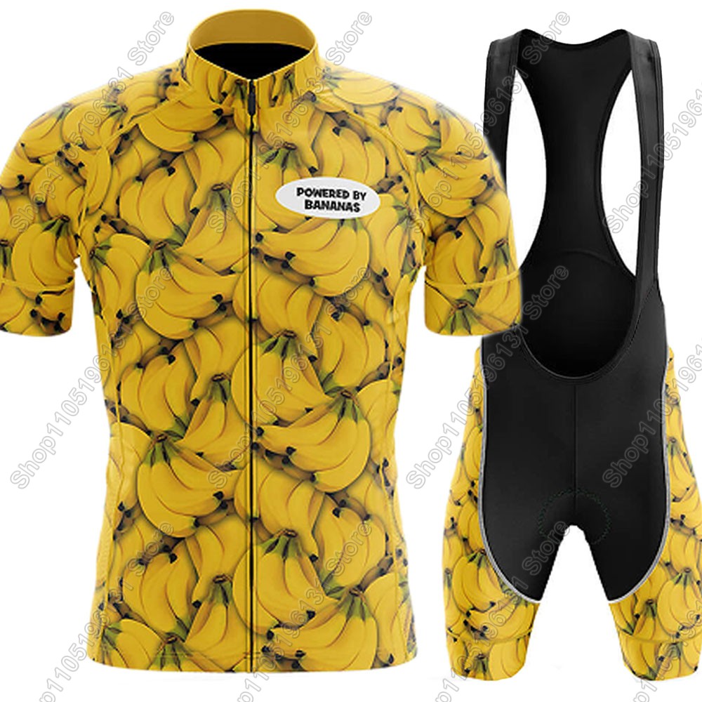 Cycling Commuter Shorts - Powerouge-By-Bananas 2026 طقم جيرسي لركوب الدراجات