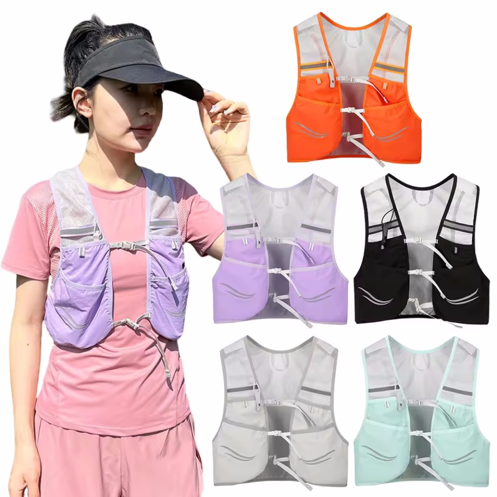 عاكس صدرة للجري الترطيب تشغيل  - مراجعة Reflective Vest Cycling وسعره