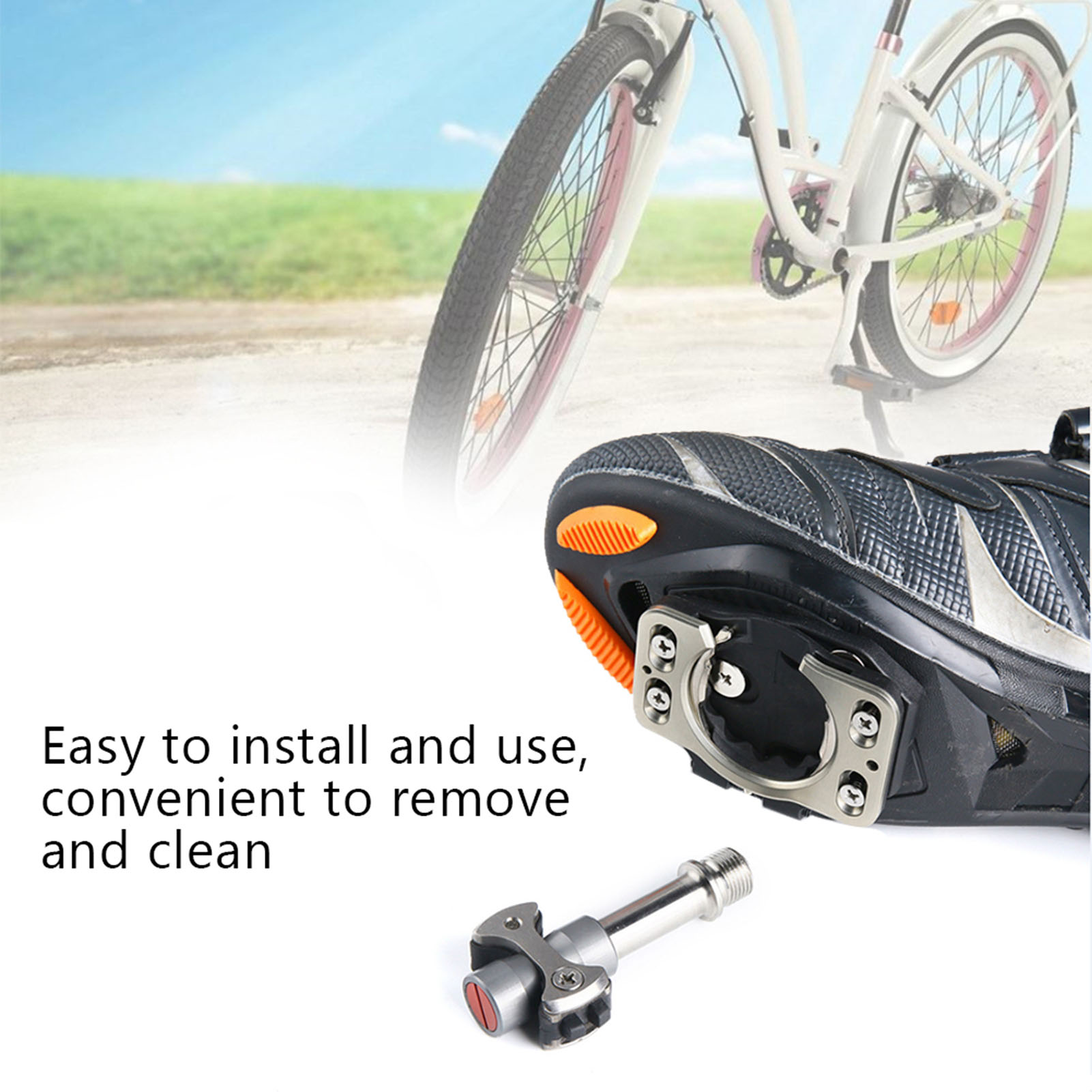 1 زوج دواسة دراجة المرابط الإف - مراجعة Cycling Commuter Shoes وسعره