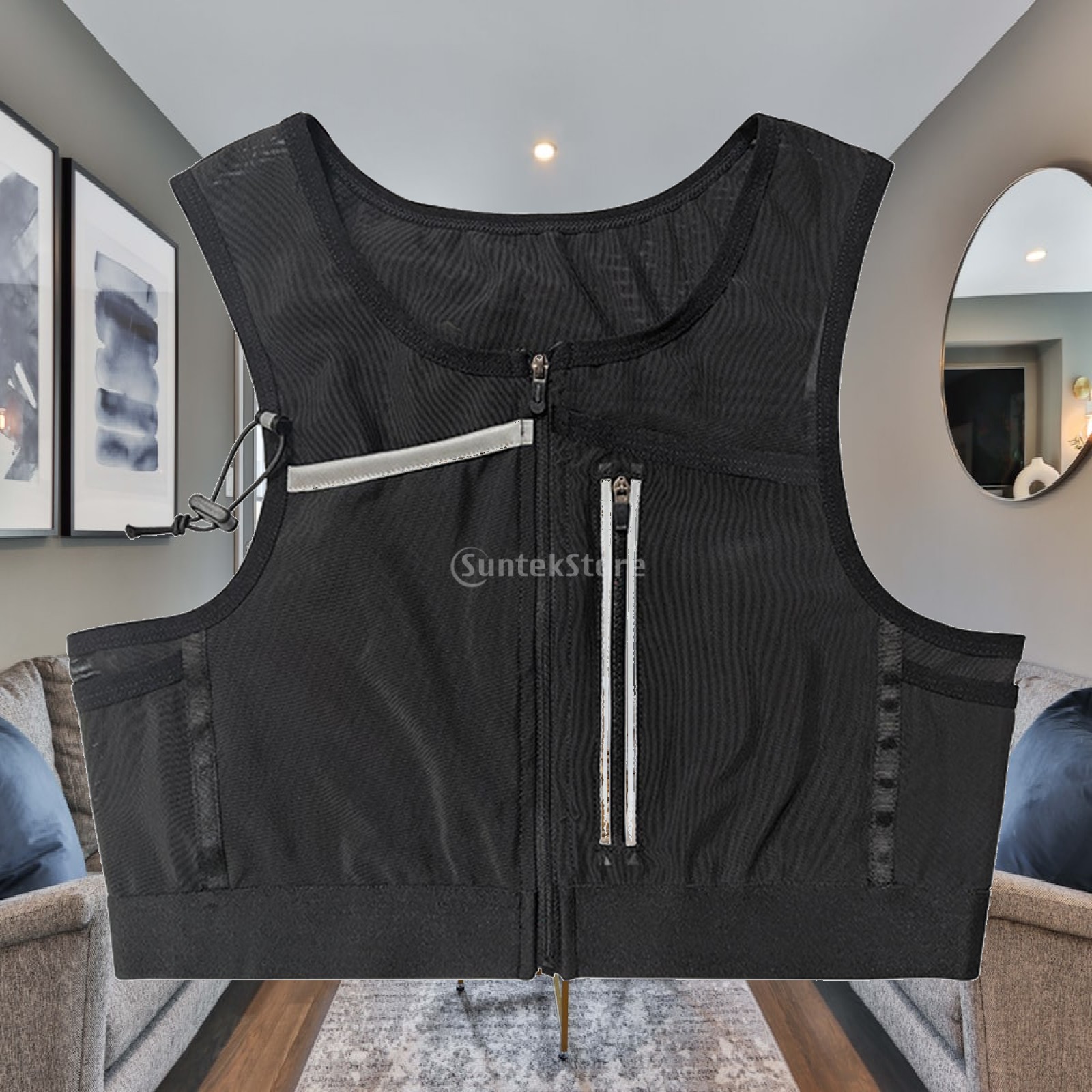 حقيبة صدرية للجري، حقيبة رياضي - مراجعة Reflective Vest Cycling وسعره