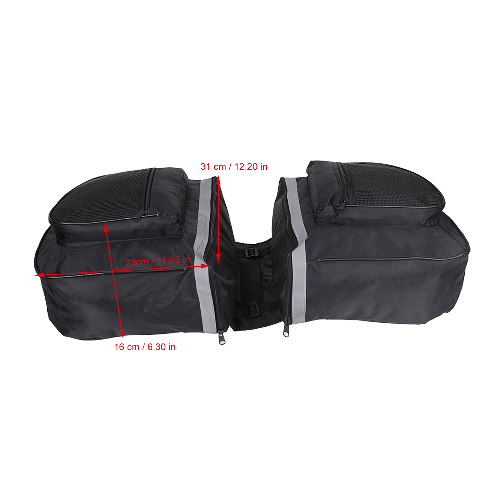 حقيبة خلفية مزدوجة مقاومة للما - مراجعة Panniers Waterproof Rear وسعره