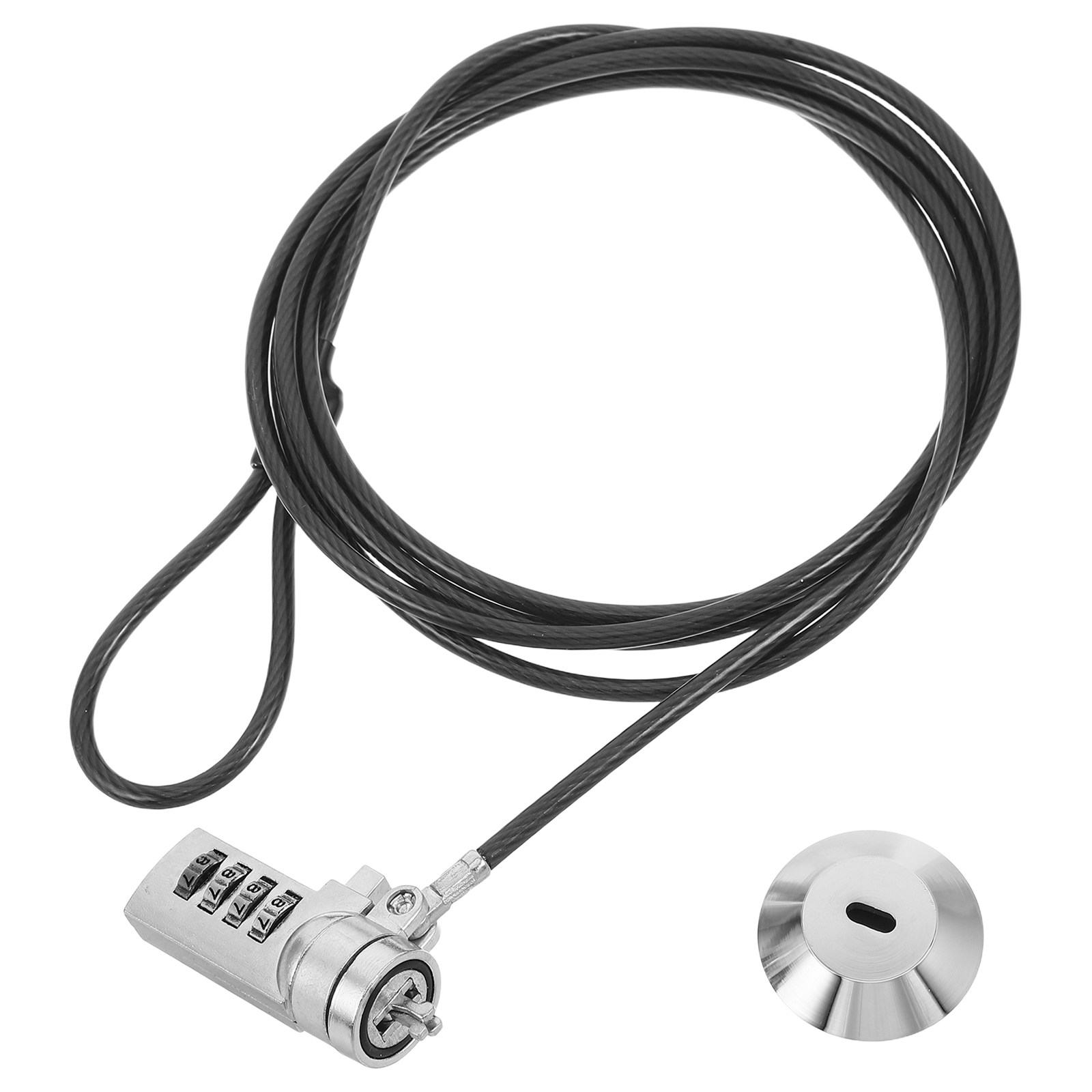 مجموعة قفل كابل لابتوب مكونة م - مراجعة Cable Lock Flexible وسعره