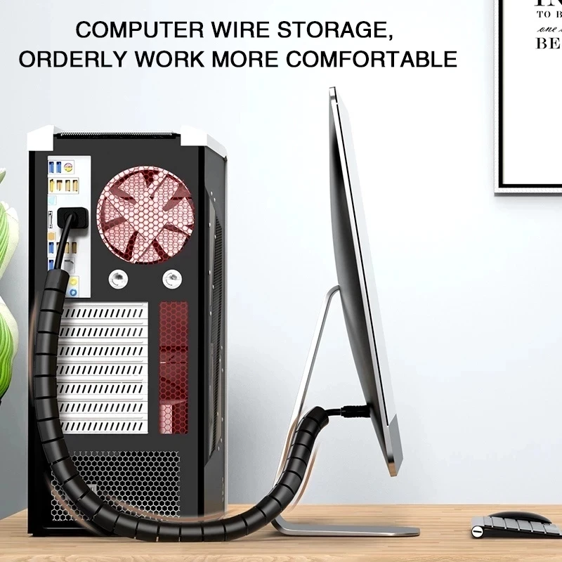 2 متر/1 متر مرنة دوامة سلك كاب - مراجعة Cable Lock Flexible وسعره
